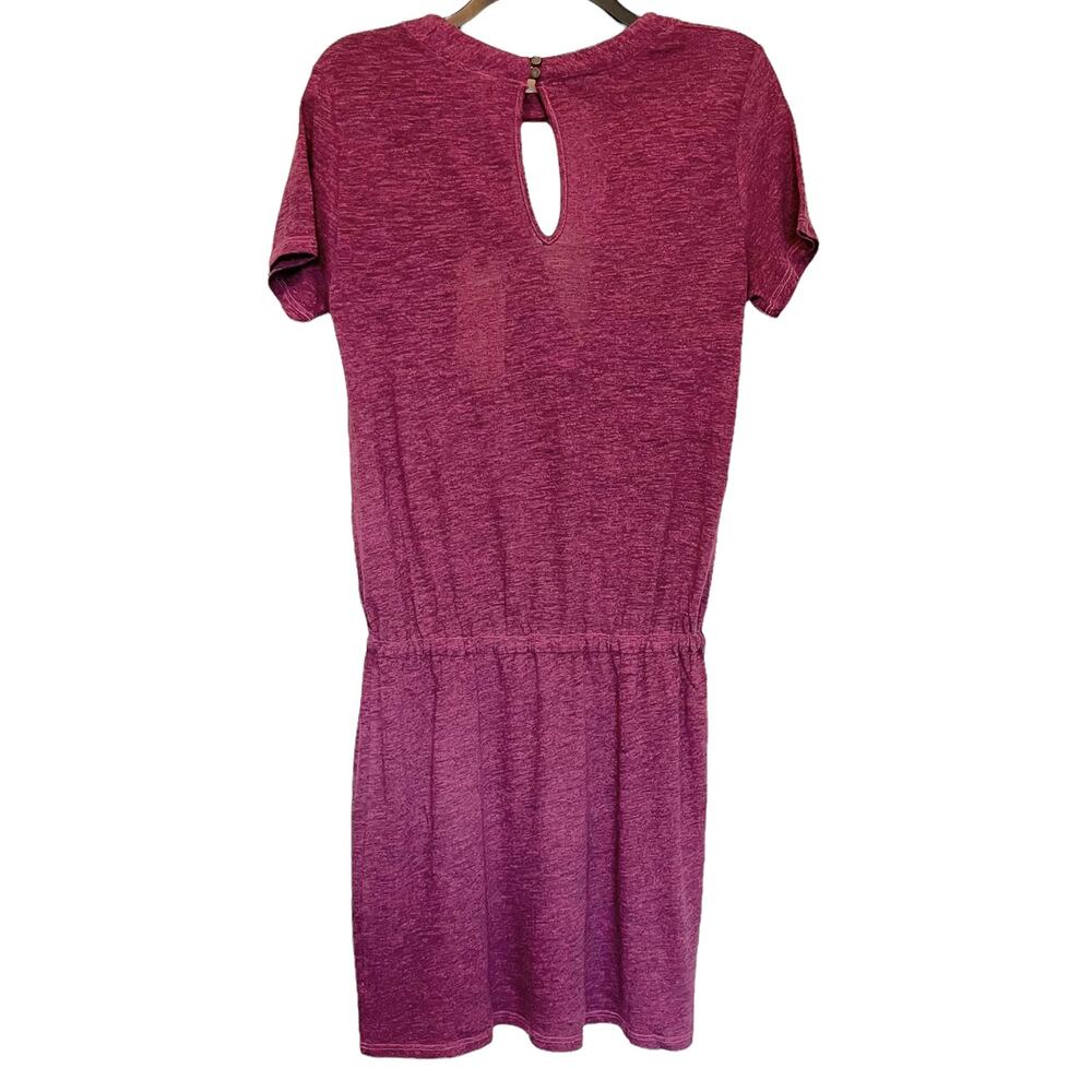 Lanston Draped Mini Dress Pink Small - Picture 4 of 9